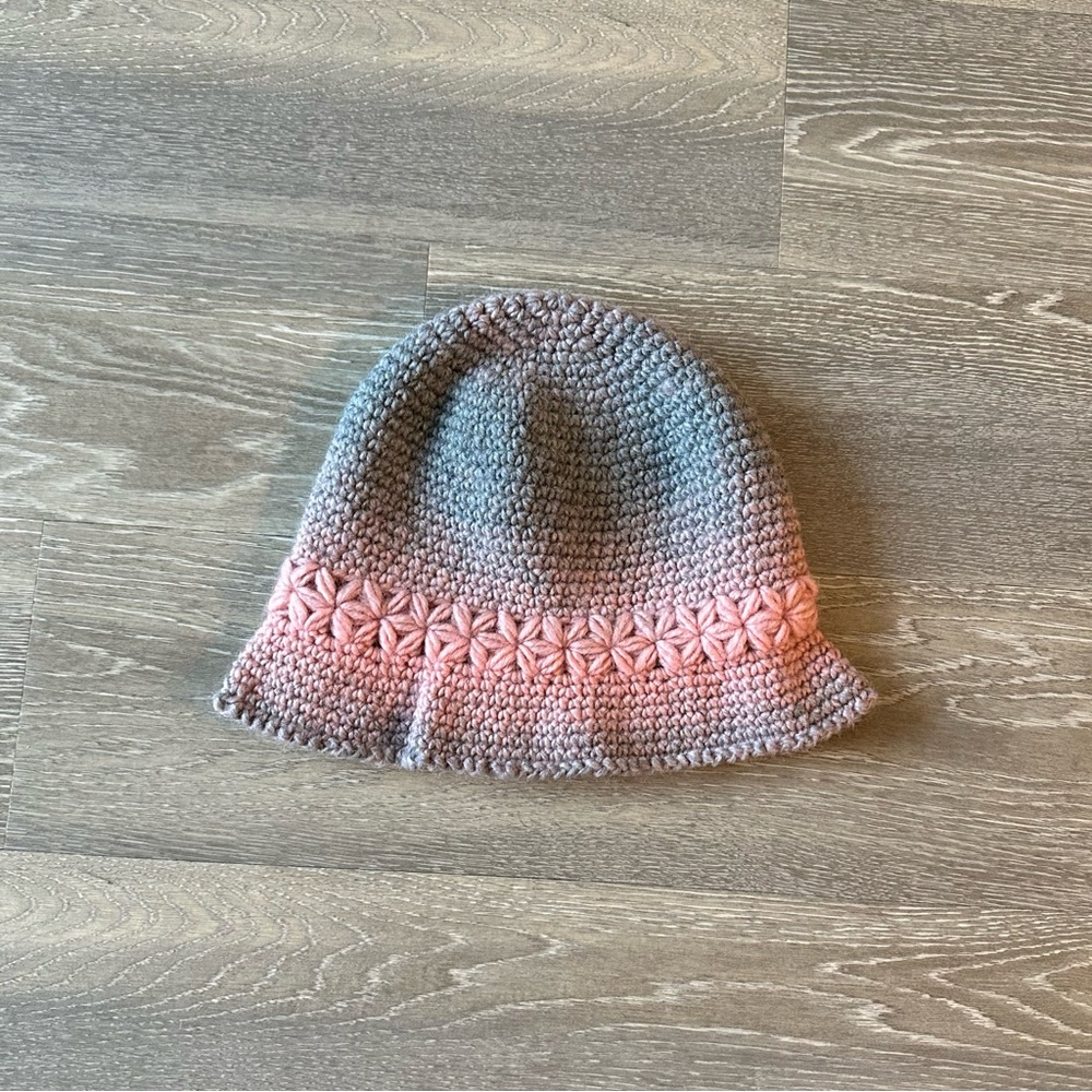Ombré Hand Knit Hat